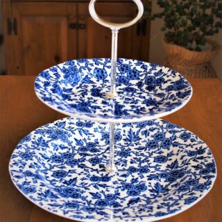 英国バーレイ社の2段ケーキスタンド。｜気まぐれキッチン andante